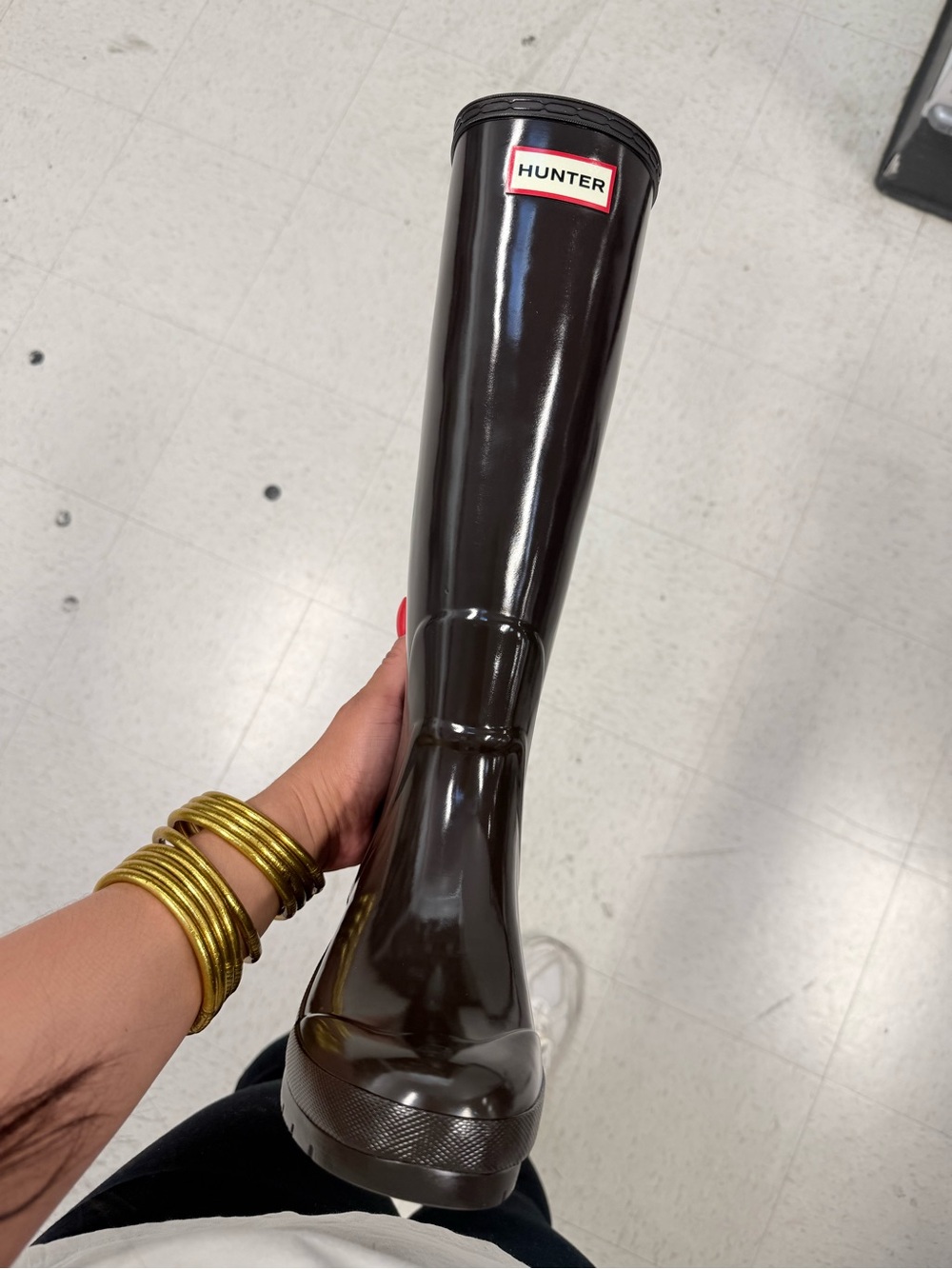 Lily waterproof rain boots